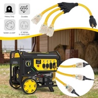 Adaptador de Tomada 30A L5-30P para 3x 5-15R/5-20R: Energia Confiável para Geradores e RVs - imagem 3