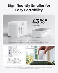 Anker Nano Adaptador de Viagem 5 em 1: Carregue Tudo em Qualquer Lugar! - imagem 5