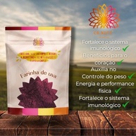 Farinha de Uva Premium Ca.Nuts (500g) - imagem 4