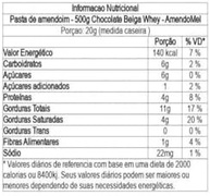 Pasta de amendoim - 500g Chocolate Belga Whey - AmendoMel - imagem 1
