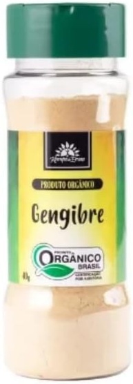 Kit 6X: Gengibre em Pó Orgânico Kampo de Ervas 50g - imagem 1