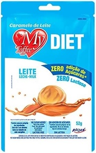 Bala Caramelo de Leite Diet 52g - imagem 1