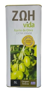 Azeite de Oliva Extra Virgem Grego ZOH Vida Lata 5L - imagem 2