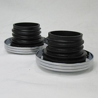 Tampas de Tanque Harley Fat-Bob Cromadas CNC - Alumínio Tarugo 6061 (1982+) - imagem 4