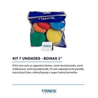 Kit 7 Boinas de Polimento 2" Vonixx: Acabamento Perfeito para Seu Veículo - imagem 3
