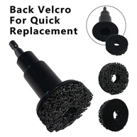 Kit Limpeza Cubo Roda 7 Peças Huoter: Remoção de Ferrugem e Tinta com Furadeira/Chave de Impacto - imagem 4