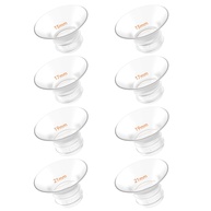 Insertos de Flange 8 Unidades - Compatíveis com Momcozy, Medela, Spectra e Mais | Ideal para Bombas de Leite 24mm - imagem 1
