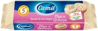 BISCOITO DE ARROZ INTEGRAL C/CHIA LINHACA UNIDOSE 90G CAMIL - imagem 1