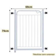 Grade de Proteção Pet para Portas de 70cm a 94cm – Segurança e Liberdade para seu Pet - imagem 3