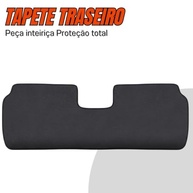 Jogo de Tapetes Automotivos em Borracha para Corolla 2018-2019: Proteção e Estilo com Logo Bordado (3 Peças) - imagem 4