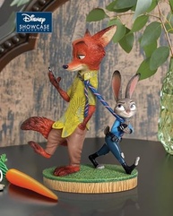 Enesco Disney Showcase Zootopia - Estatueta de Nick e Judy, 21 cm, Multicolorido - imagem 3