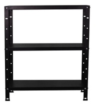 Estante de Aço 68cm com 3 Bandejas - Resistente e Moderna para Ambientes Variados - imagem 5