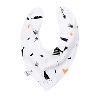 Biramar Baby Babador Bandana para Bebê Fox Preto - Estilo e Proteção com Toque de Charme - imagem 2