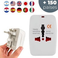 Adaptador de Tomada Universal 150 Países: Viagem Sem Limites (Bivolt EUA, UK, JP, AU, EU) - imagem 3