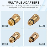 Kit Testador de Compressão de Cilindro a Gasolina 8 Peças - Precisão 0-300Psi - imagem 4