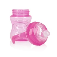 Copo de Treinamento Nuby com Alça e Super Bico de Silicone Rosa - Ideal para Transição do Leite Materno - imagem 5