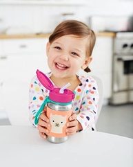 Garrafa de Aço Inox Skip Hop Zoo Lhama - Estilo e Segurança para Bebês - imagem 3