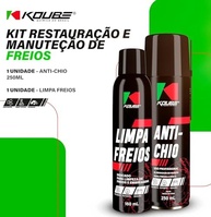 Kit Essencial: Eliminador de Ruídos de Freio 250ml + Limpa Freios 160ml - imagem 3