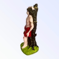 Imagem de São Sebastião em Resina 7 cm - Decoração Religiosa Elegante e Duradoura - imagem 2