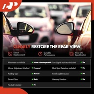 Par de Espelhos Retrovisores A-Premium para Chevy/GMC Silverado, Sierra, Tahoe, Yukon - Motorista e Passageiro - imagem 3