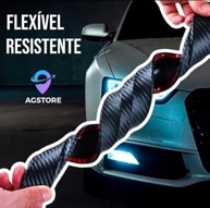 Protetor de Parachoque Universal Automotivo 40cm Original Preto - Proteção Essencial - imagem 3