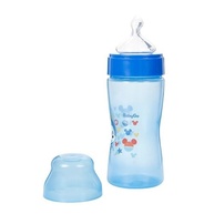 BabyGo Mamadeira Wide Neck 270ml Azul Mickey - Bico Macio, Livre de BPA, Antivazamento - imagem 4