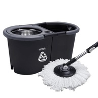 Mop Giratório Safe Pro com Centrífuga 360° e Refil de Microfibra - Limpeza Profissional em Todos os Pisos - imagem 2