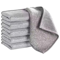 Pano de Louça 6 Peças Premium - Seco e Molhado | Antiarranhão e Absorvente - imagem 2