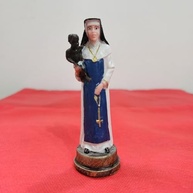Imagem de Santa Irmã Dulce em Resina - 9 cm | Decoração Devocional com Qualidade e Fé - imagem 2
