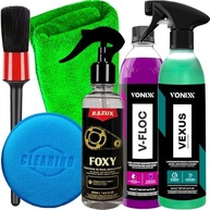 Kit Completo Limpeza Motor e Corrente de Moto Vonixx Foxy Razux - Brilho e Proteção - imagem 2