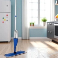 Mop Spray Vertical com Reservatório 380ml - Refil Lavável para Pisos de Cerâmica e Madeira - imagem 4
