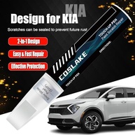 Tinta de Retoque para Carro Runway Red (CR5) - Kit de Reparo para Kia com Caneta Removedora de Arranhões 2 em 1 - imagem 3