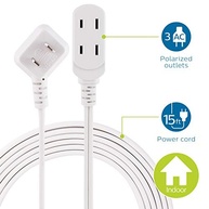 Philips SPS1032WE/27: Extensor de Tomada 3 Saídas com Cabo de 3m e Plugue Plano - imagem 3