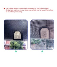 Suporte Pelsee 25cm para Câmera Retrovisora de Painel: Instalação Fácil e Estabilidade Superior - imagem 4