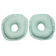 Kit 2 Rosquinhas De Amamentação Absorventes Seios Lavável 100% Algodão Tamanho:U;Cor:Verde - imagem 3