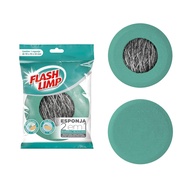 Flash Limp - Esponja 2 em 1 para Limpeza Pesada com Aço Inox e Espuma de Poliuretano - imagem 1