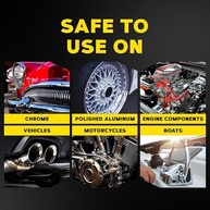 Meguiar's Polimento de Metal: Restaure o Brilho do Cromo, Aço e Alumínio do Seu Carro - imagem 4