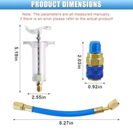 Kit Injetor de Óleo e Corante para Compressor AC - 30ml com Acoplador Rápido SAE - imagem 3