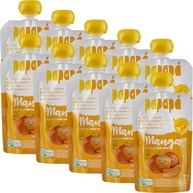 Kit 12 Papinha Orgânica de Manga Sem Açúcar 100g - Papapá - imagem 1
