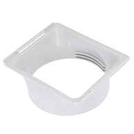 Adaptador de Mangueira de Exaustão Ar Condicionado Portátil - ABS Quadrado para Redondo com Rosca Universal - imagem 3