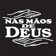 Adesivo Inspirador Nas Mãos de Deus - Símbolo de Fé, Paz e Proteção | Decore Sua Casa ou Veículo com Estilo e Espiritualidade (Branco, 25x18,2 cm) - imagem 2