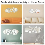 Adesivos de Parede Espelho Acrílico 32 Peças - Decore com Estilo e Brilho - imagem 4