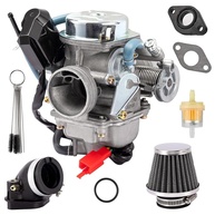 Carburador GY6 150cc 24mm PD24J com Coletor de Admissão - Potência e Desempenho para Motos e Scooters 125cc/150cc - imagem 1