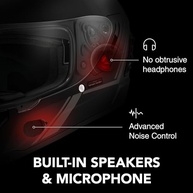Capacete Sena Stryker Unissex para Motocicleta de Rua - Preto Fosco (Adulto) - imagem 3