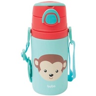 Garrafinha Buba Alumínio com Canudo de Silicone Macaquinho - 500ml - imagem 5