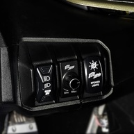 Controle de Graves UTV Stereo Rocker Switch para Can-am Maverick R: Som Imersivo na Trilha - imagem 3
