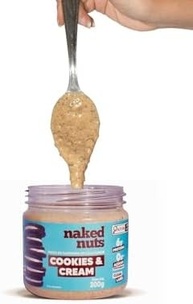 Naked Nuts Pasta de Amendoim Com Cookies & Cream (300g) - imagem 4