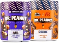 2x Pasta de Amendoim Dr. Peanut 600g - AvelÃ/Chocotine - imagem 1