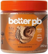 Pasta de Amendoim em Pó Sabor Brigadeiro 210gr - BetterPB - imagem 4
