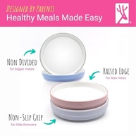 Pratos Infantis de Porcelana com Mangas de Silicone - Seguros, Antiderrapantes e Elegantes - imagem 5